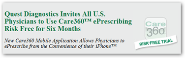 Quest Diagnostics Announces 6 Month Free Trial for Care 360 E